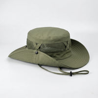 Wide Brim Bucket Hat - Zephyn