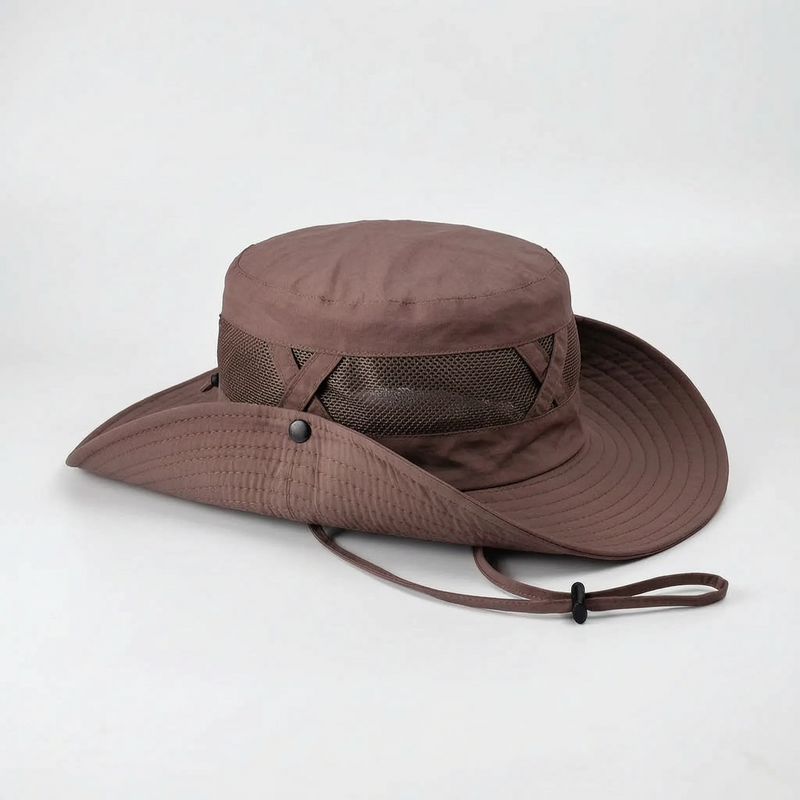 Wide Brim Bucket Hat - Zephyn