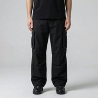 Wide Leg Cargo Trousers For Men - Clifton