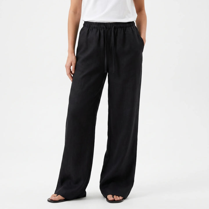 Wide Leg Casual Trousers -  Josephine