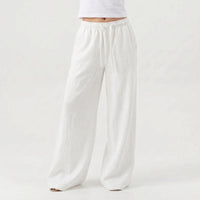 Wide Leg Casual Trousers -  Josephine