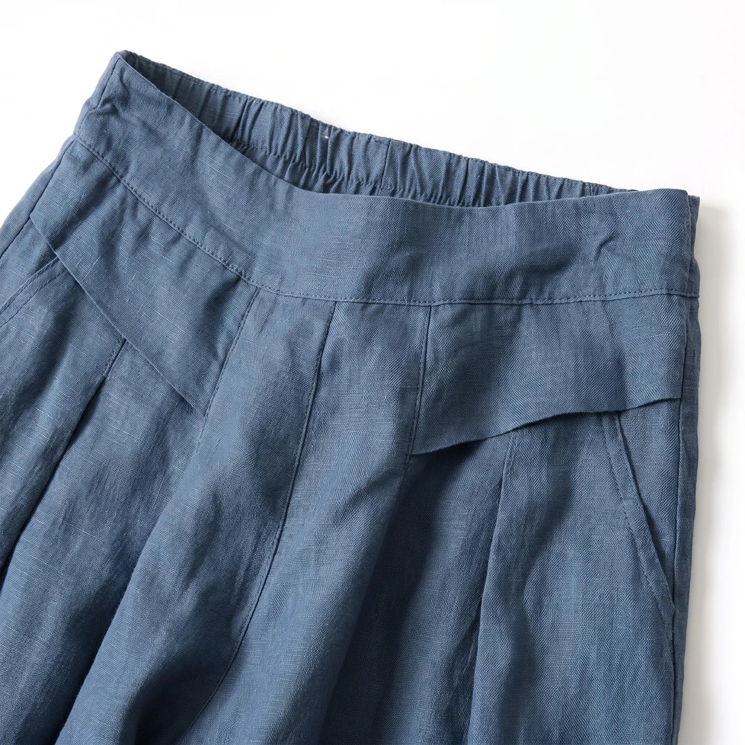 Wide Leg Summer Trousers -  Freda