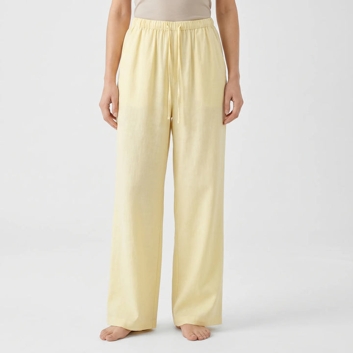 Wide Leg Summer Trousers -  Hazel