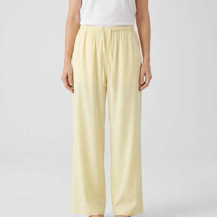 Wide Leg Summer Trousers -  Hazel