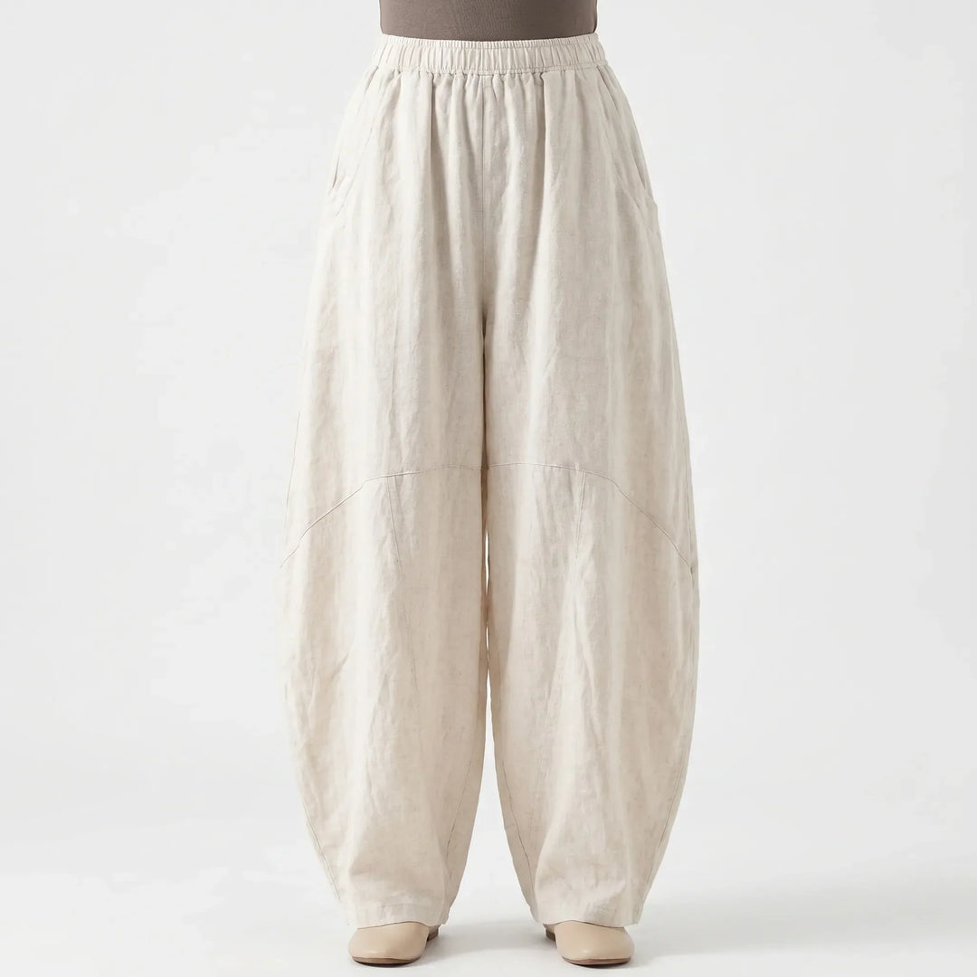 Women's Wide Leg Trousers -  Laura