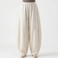 Women's Wide Leg Trousers -  Laura