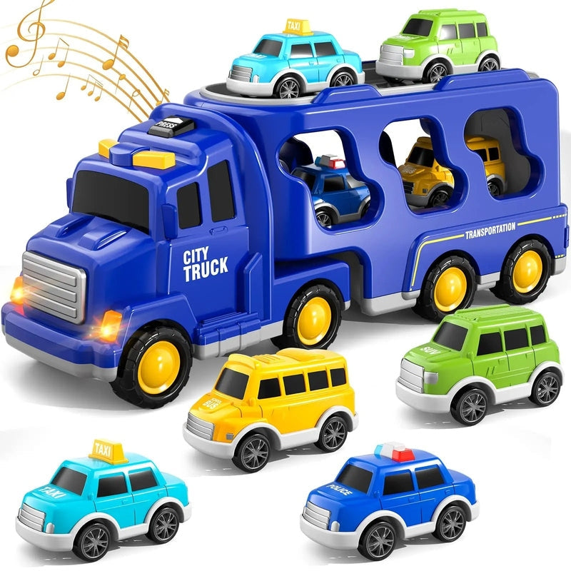 Interactive toy truck for children with lights and sounds – AutoMax Leo