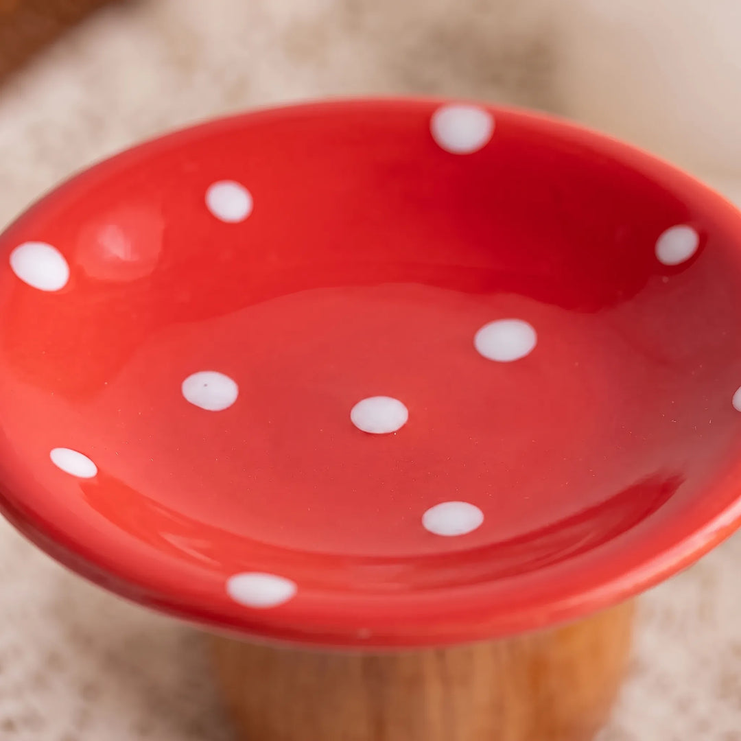 Woodland Themed Decorative Trinket Tray - FungiTray