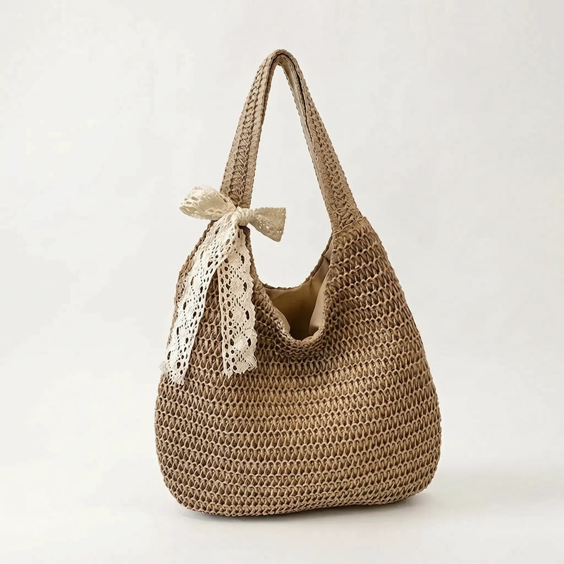Woven Beach Bag - Vivera