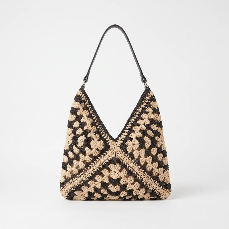 Woven Shoulder Tote - Kordis