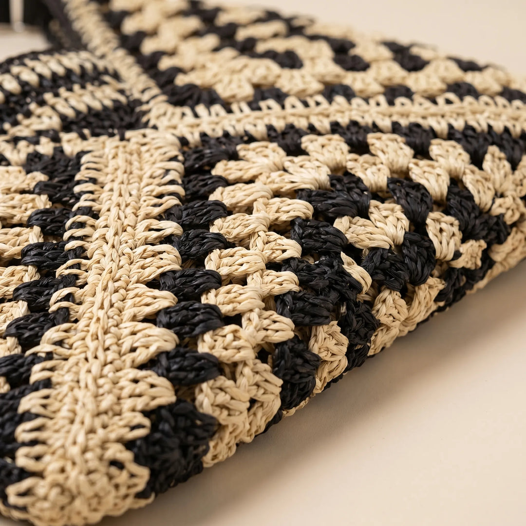 Woven Shoulder Tote - Kordis