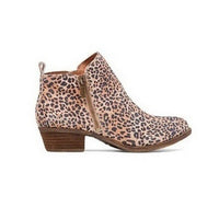 Learning Ladies Ankle Boots with Block Heel and Side Zip - Marit
