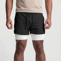 Zwei In Eins Trainingsshorts - Wade