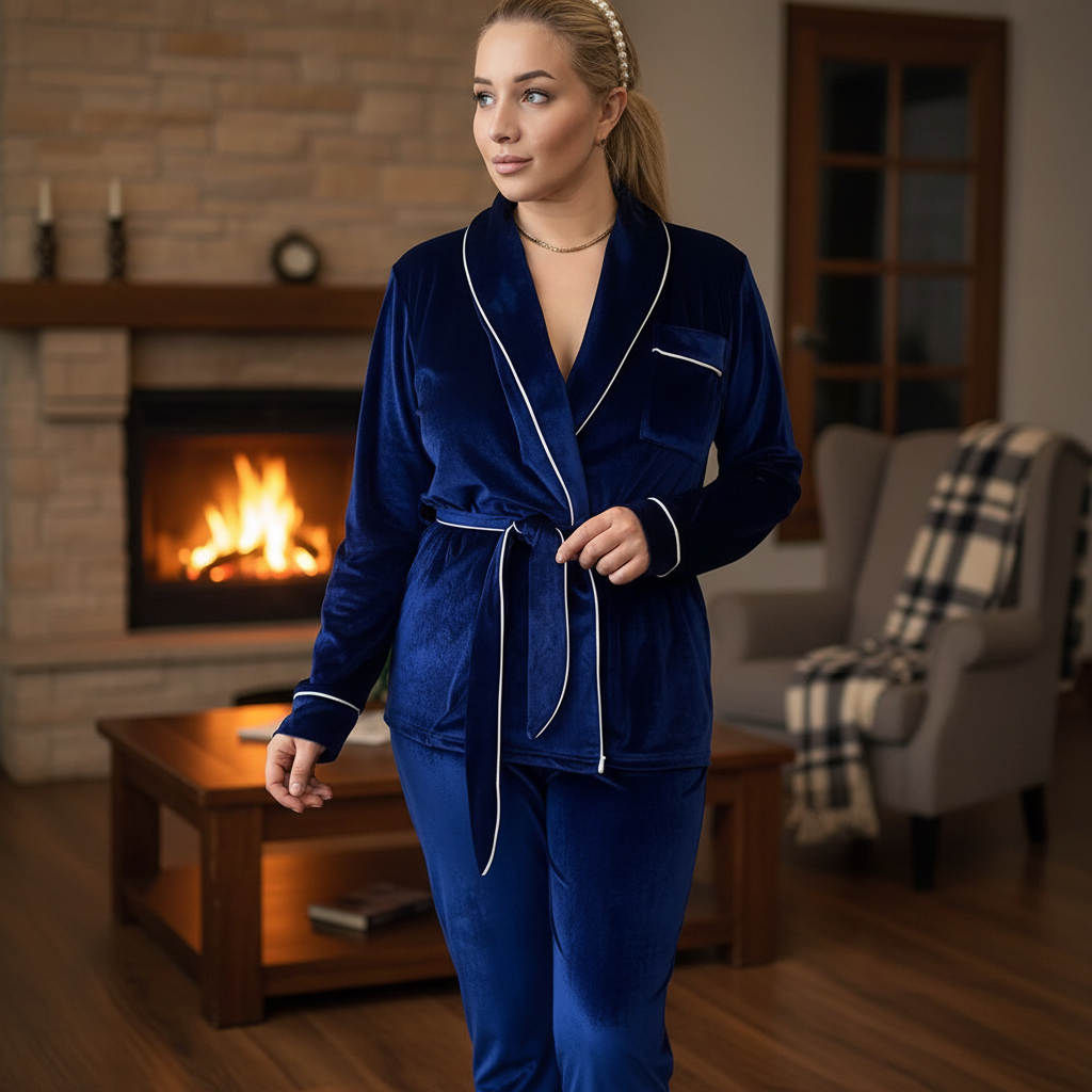 Cozy Nightwear Ensemble | Soft Women's Style | Comfortable Sleep Fit ...