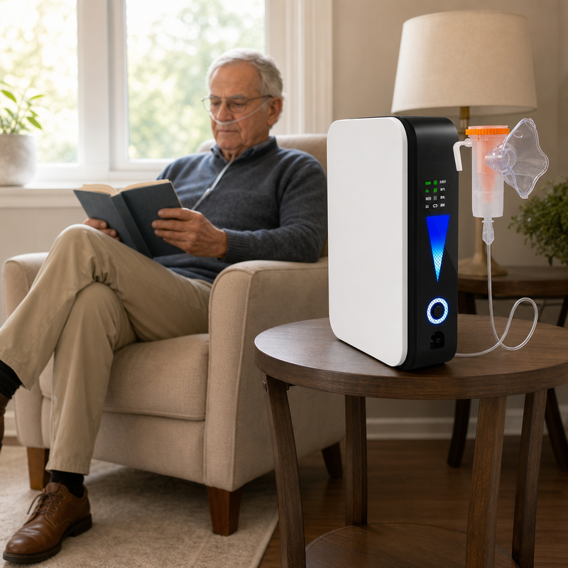 Portable Oxygen Concentrator – Quiet & Adjustable – AeroVita