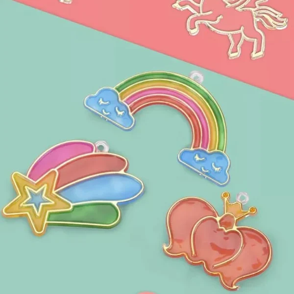 DIY craft kit with crystals for kids – buy one, get one free