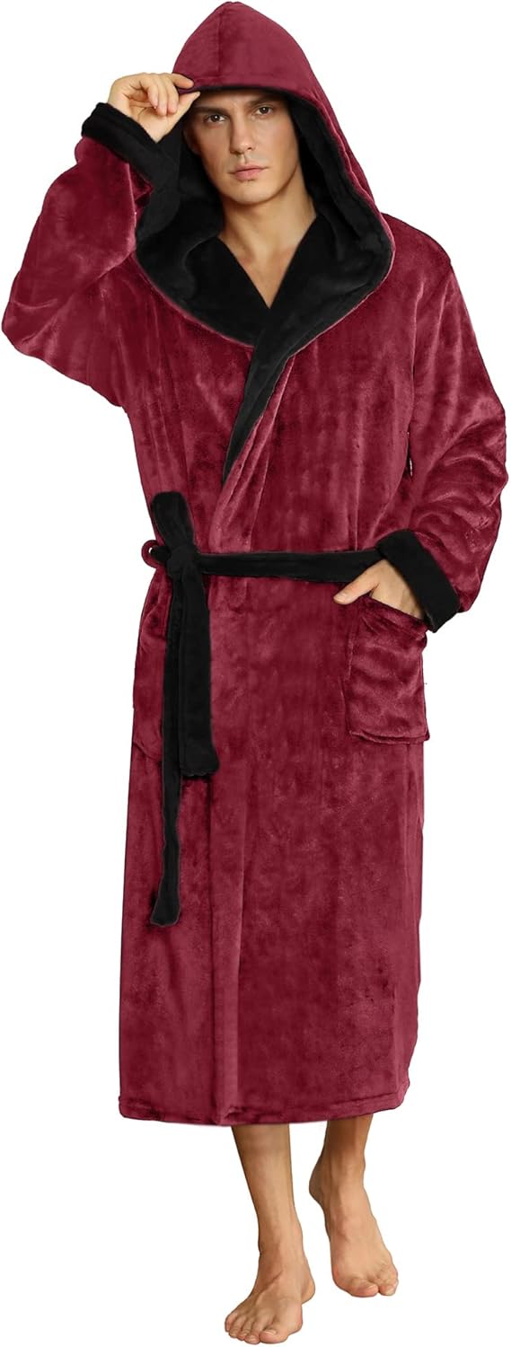 AA OUT OF STOCK Luxury Men's Bathrobe - Robbie-Dark grey-S/M-State of Style