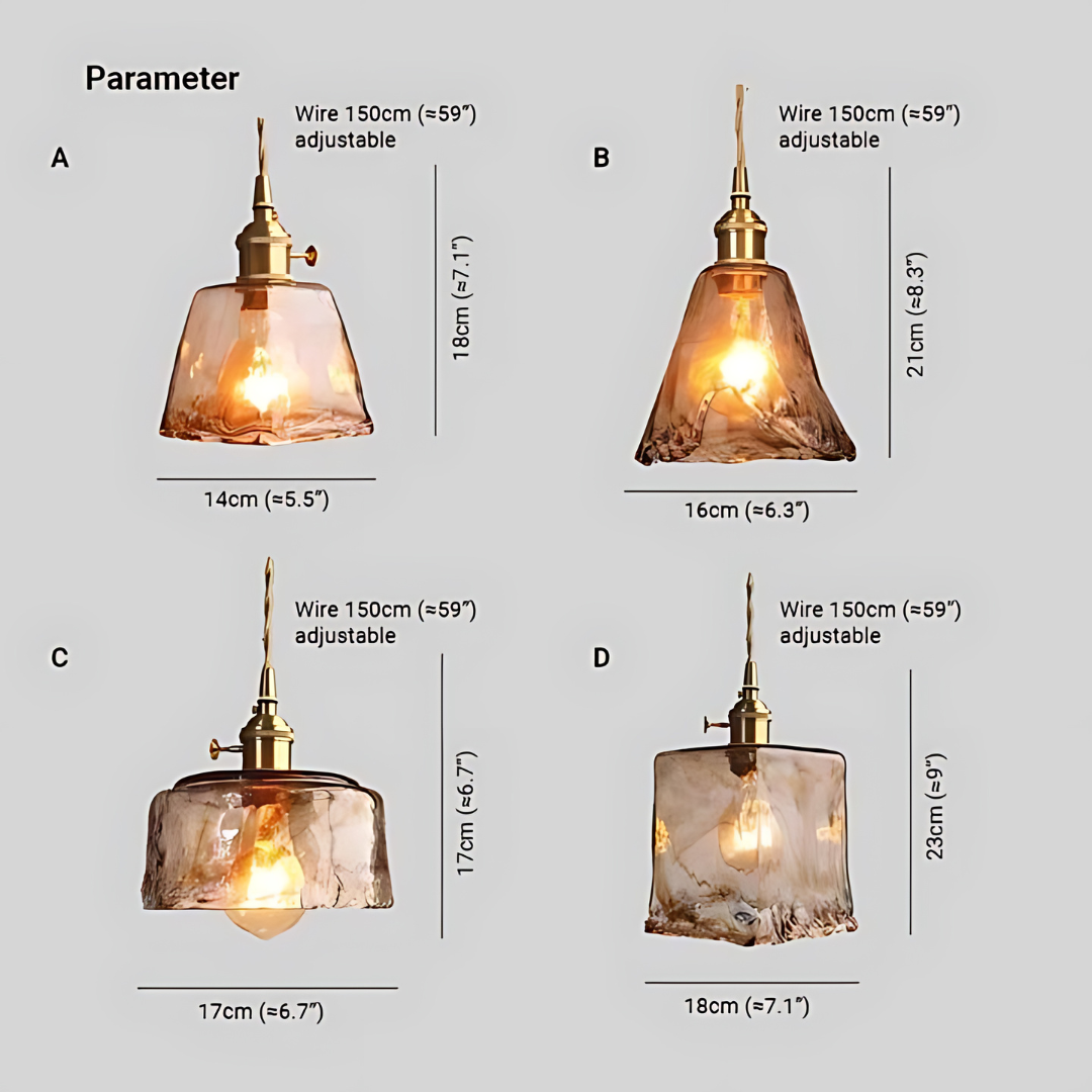 AA Out Of Stock Retro LED Hanging Lamp - Jasper-A-State of Style