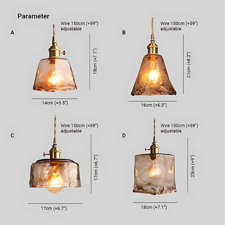 AA Out Of Stock Retro LED Hanging Lamp - Jasper-A-State of Style