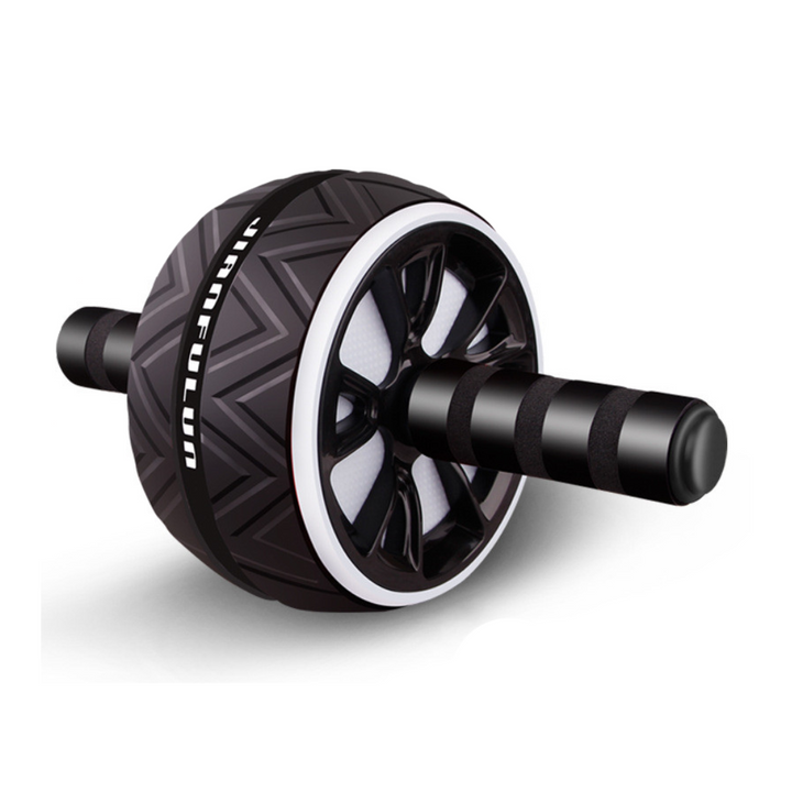 Ab Roller with Wide Wheels - CoreX-Black/White-State of Style