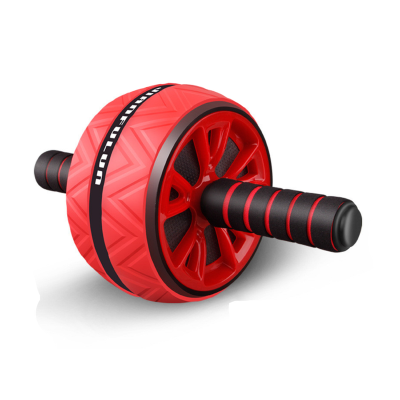 Ab Roller with Wide Wheels - CoreX-Red-State of Style