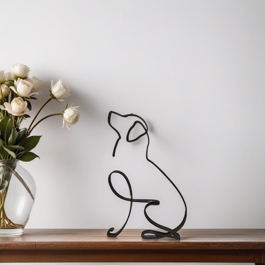 Abstract Dog Sculptures - CanineArt-Australian Shepherd-State of Style