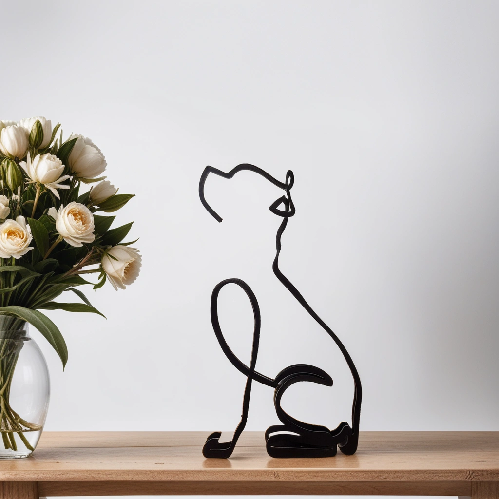 Abstract Dog Sculptures - CanineArt-Australian Shepherd-State of Style