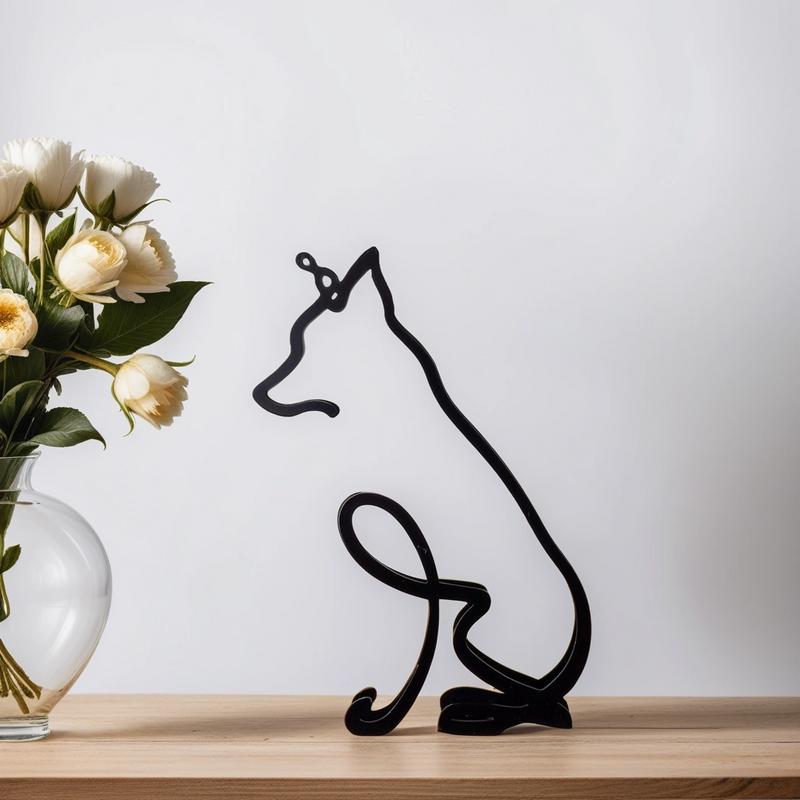 Abstract Dog Sculptures - CanineArt-Australian Shepherd-State of Style