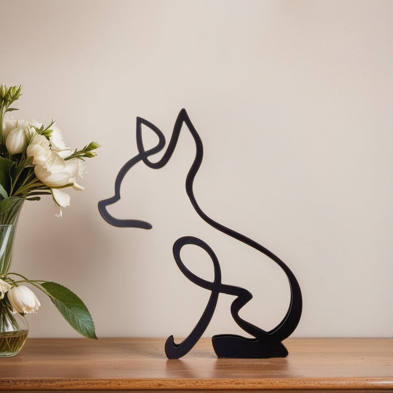 Abstract Dog Sculptures - CanineArt-Australian Shepherd-State of Style