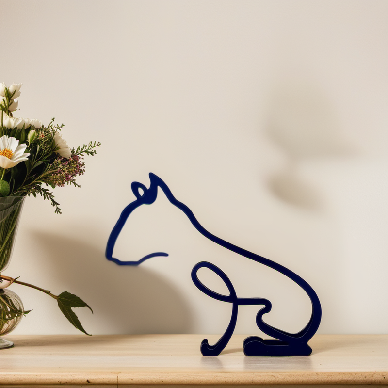 Abstract Dog Sculptures - CanineArt-Bull Terrier-State of Style
