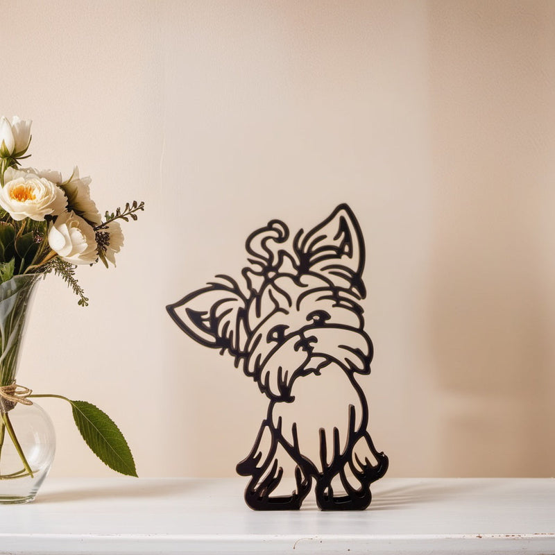 Abstract Dog Sculptures - CanineArt-Yorkshire Terrier-State of Style