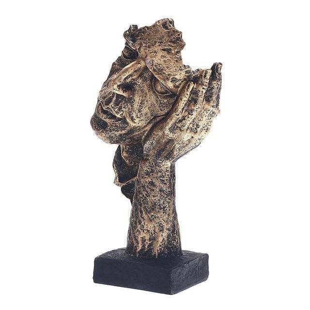 Abstract Golden Sculpture – Soren-Listener-State of Style