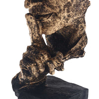 Abstract Golden Sculpture – Soren-Silent-State of Style