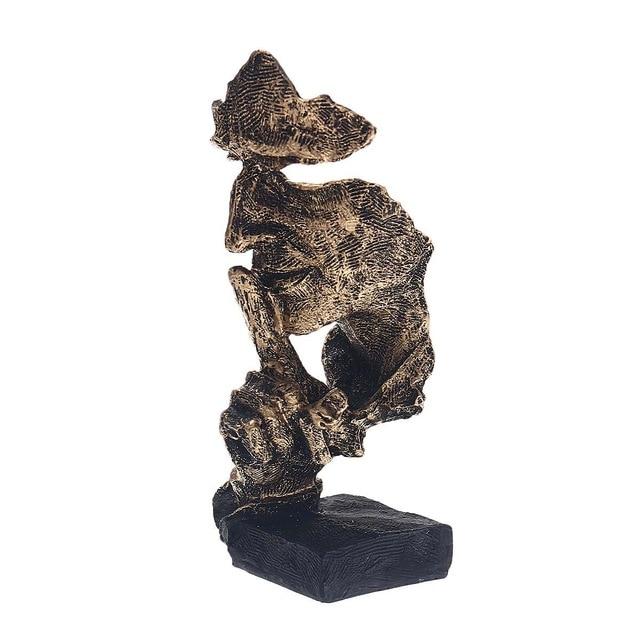 Abstract Golden Sculpture – Soren-Silent-State of Style