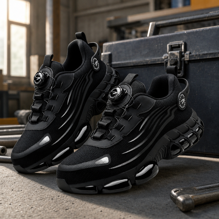Lightweight Safety Work Shoes with Quick-Lace – Fortiro