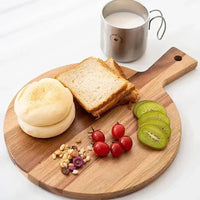Acacia Wooden Pizza Peel & Serving Board - WoodStyle-State of Style