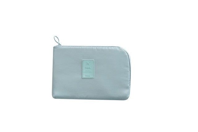 Compact Waterproof Electronics and Cable Travel Organiser