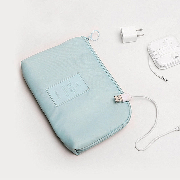 Compact Waterproof Electronics and Cable Travel Organiser