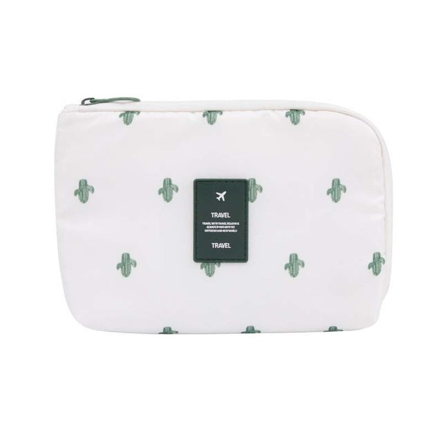 Compact Waterproof Electronics and Cable Travel Organiser