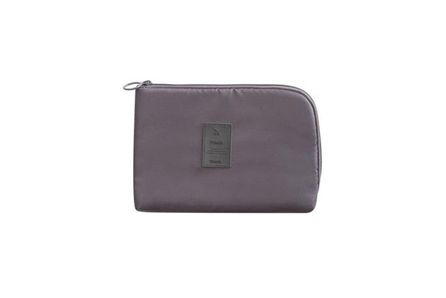 Compact Waterproof Electronics and Cable Travel Organiser