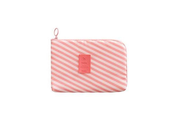 Compact Waterproof Electronics and Cable Travel Organiser