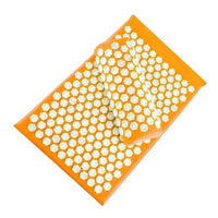 Acupressure Yoga Mat & Cushion Set - RelaxMat-Orange-State of Style