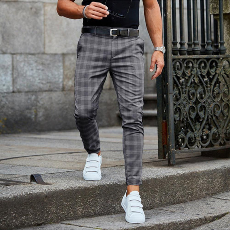 AddysonsChino – Men's Chino Pants-Grey-M-State of Style