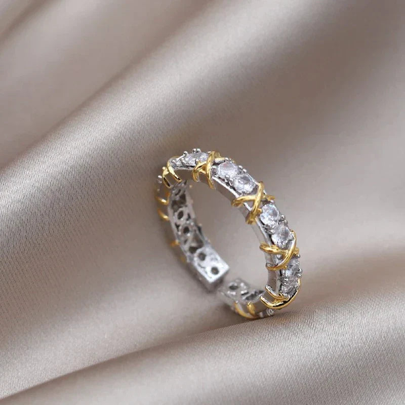 Adjustable Anxiety and Digestion Ring | Wellness Jewellery-Gold-State of Style