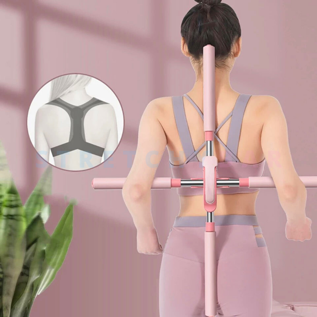 Adjustable Bar for Neck and Back Relaxation - FlexRelief Bar-Pink-State of Style