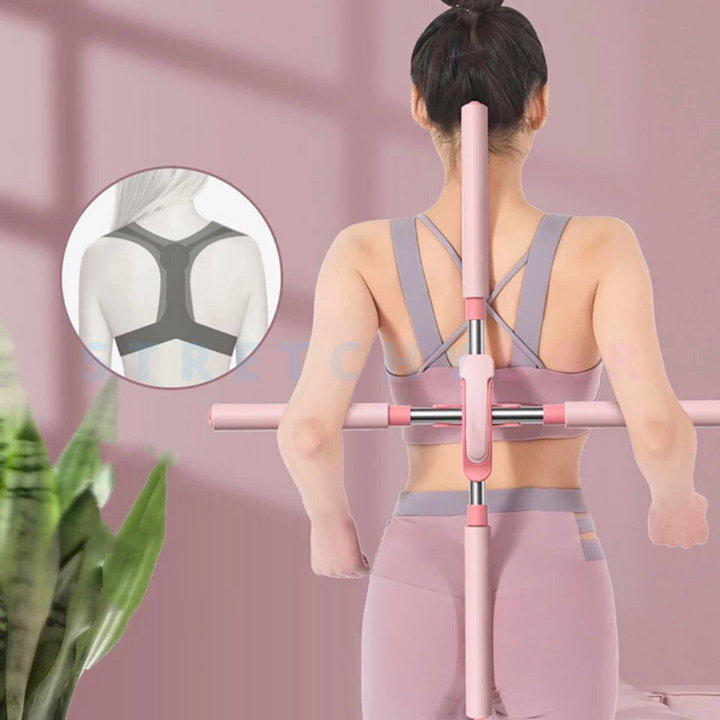 Adjustable Bar for Neck and Back Relaxation - FlexRelief Bar-Pink-State of Style