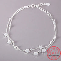 Adjustable Bracelet with Delicate Stars-State of Style