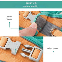 Adjustable Cat Harness with Leash – WhiskerWander-Blue-XS - 0.5 to 3 kg-State of Style