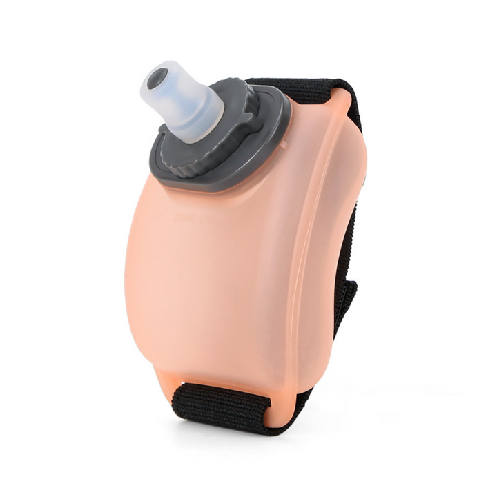 Adjustable Compact Wrist Water Bottle - FlowBand-Orange-State of Style