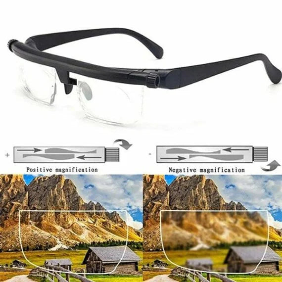 Adjustable Glasses for Close & Distant Vision - VisiFlex-State of Style